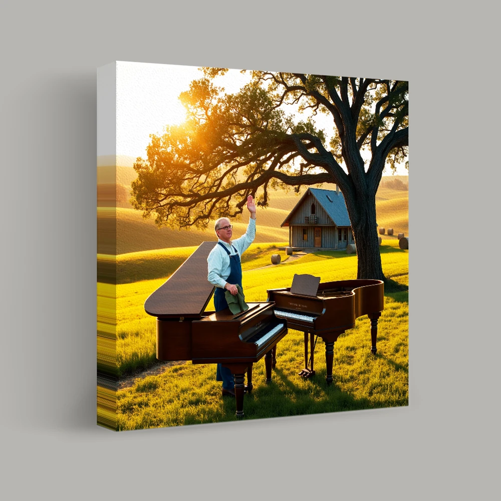 Harmony in the Field — canvas