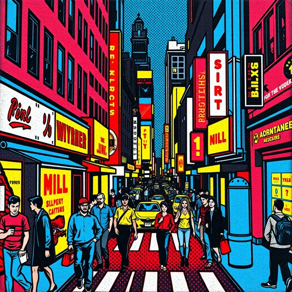 Vibrant Streetscape