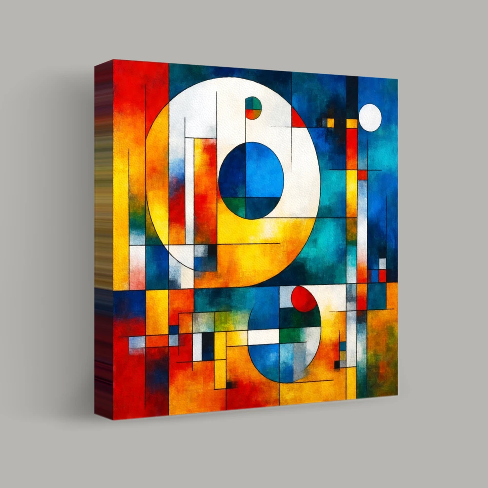 Geometric Symphony — canvas