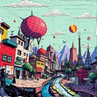 Streets of a Whimsical Metropolis thumbnail 2