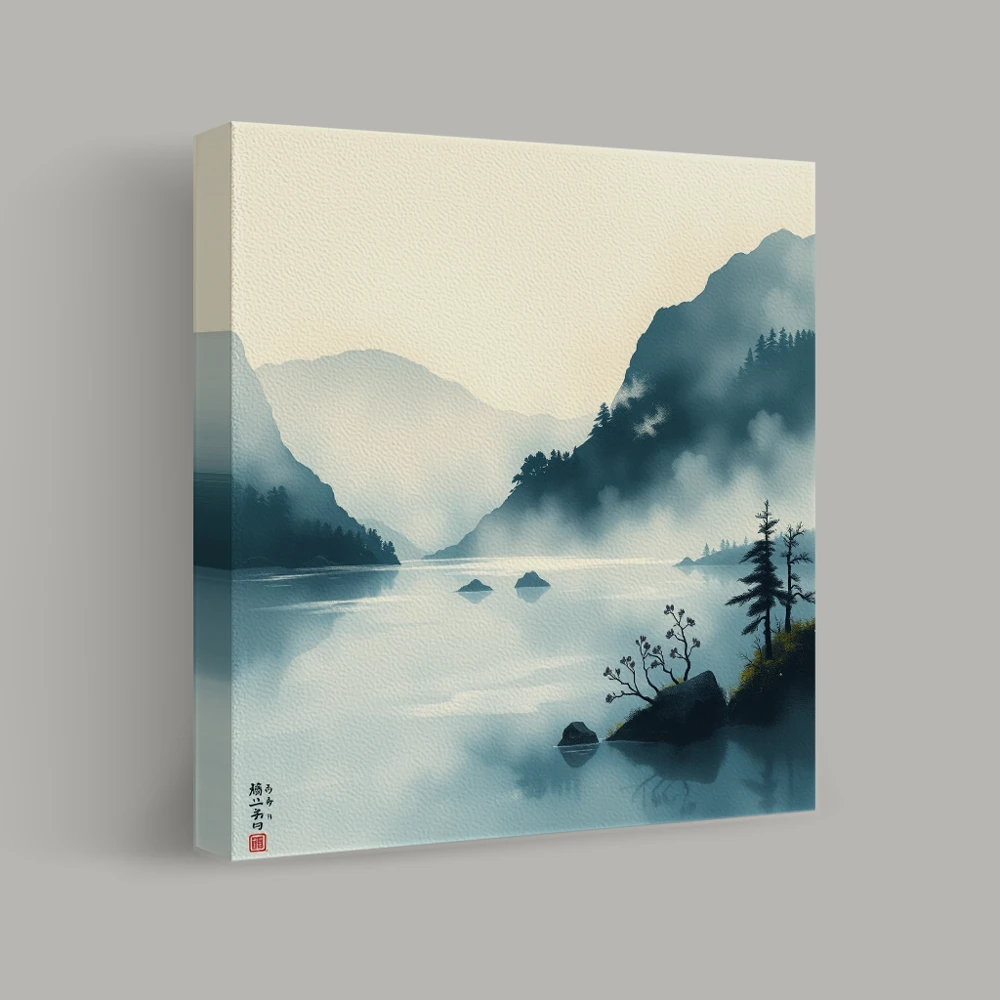 Whispering Waters at Dawn — canvas