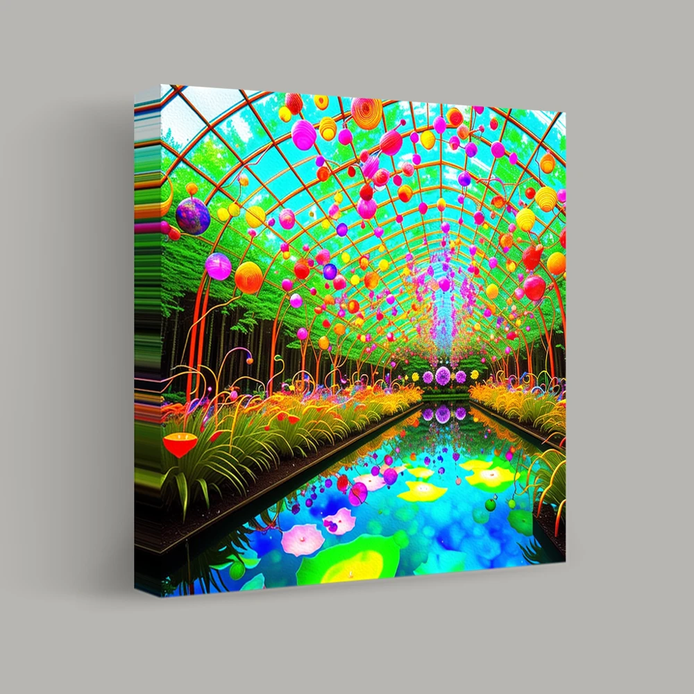 Kaleidoscope Conservatory — canvas