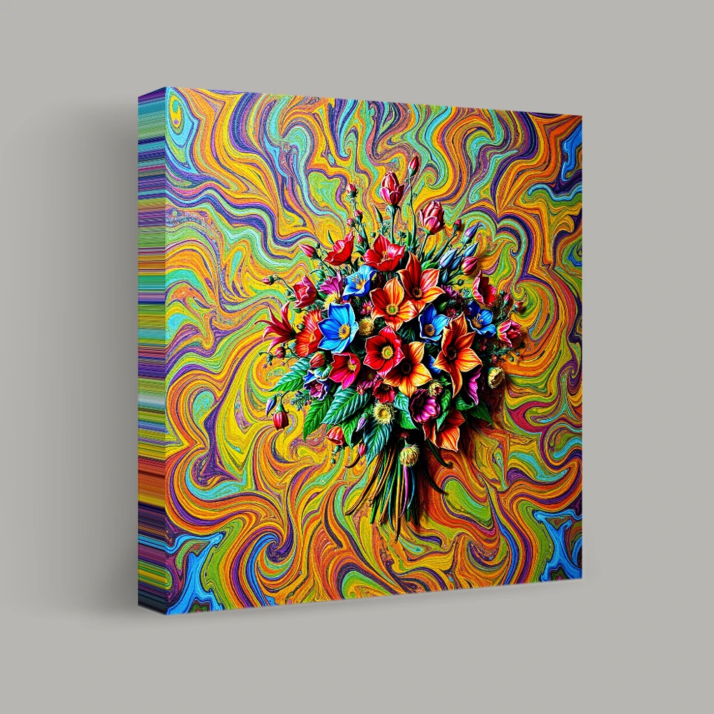 Vivid Intersection — canvas