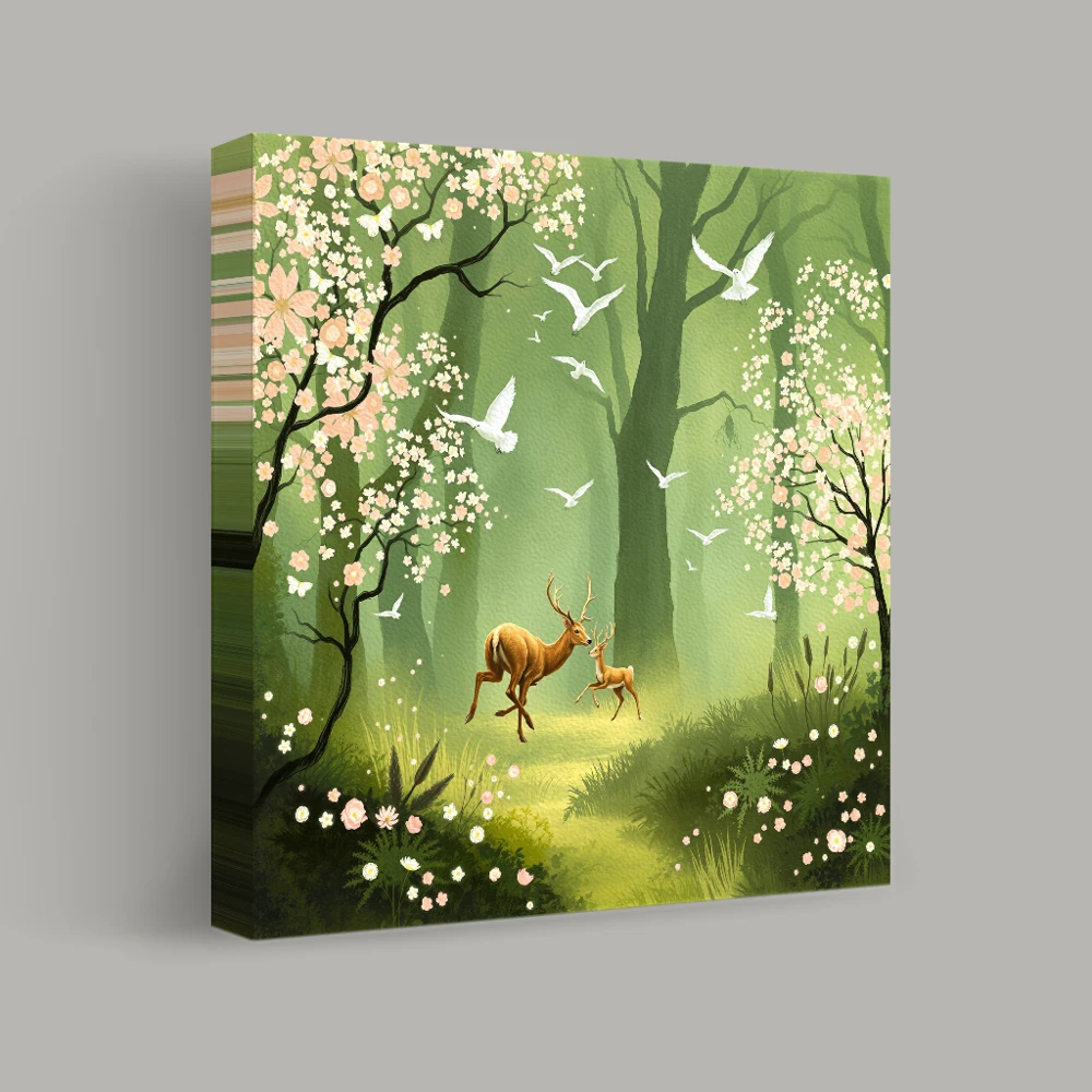 Dance of the Forest Spirits — canvas