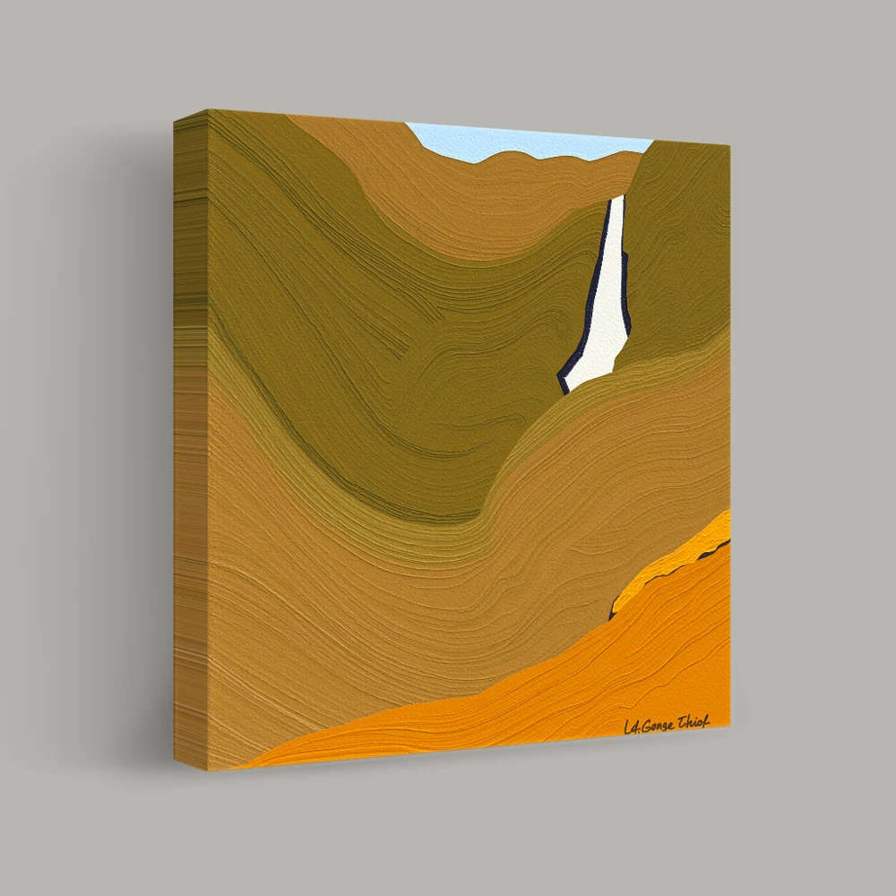 Whispering Canyon — canvas