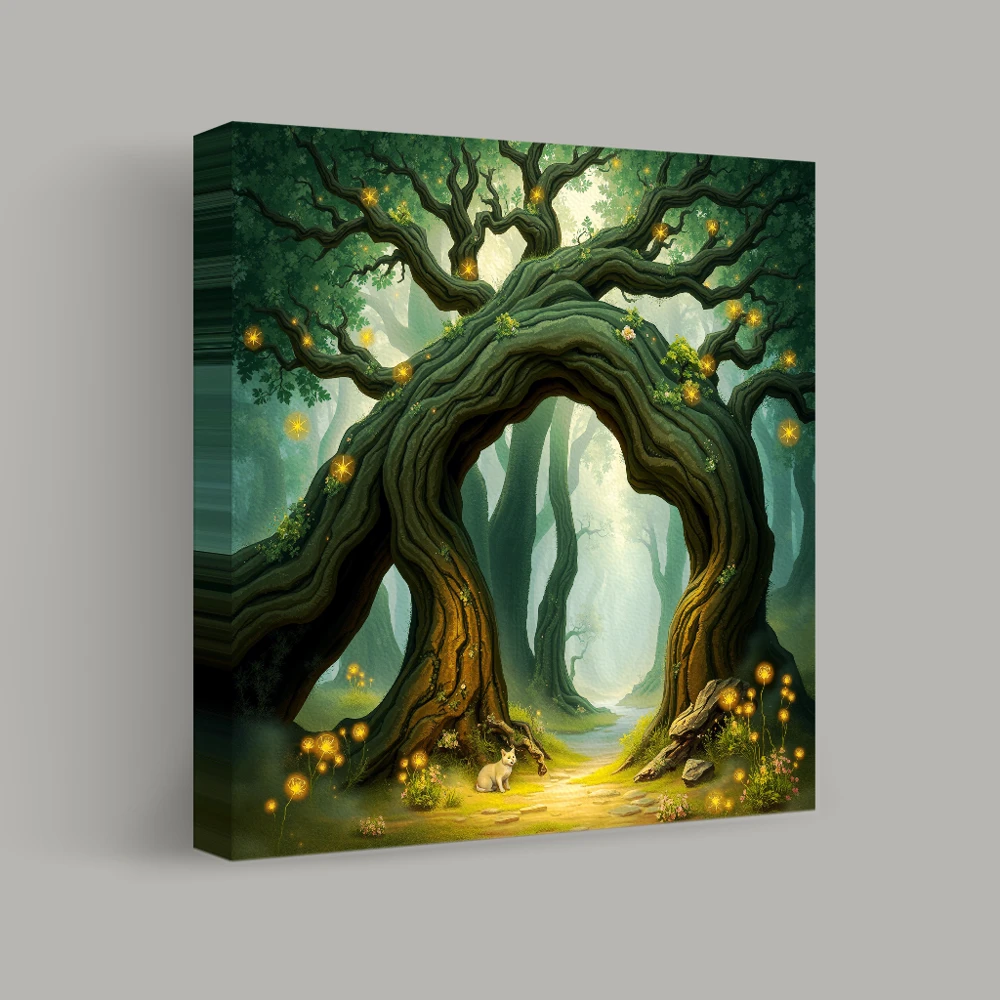 Portale della Radura Incantata — canvas