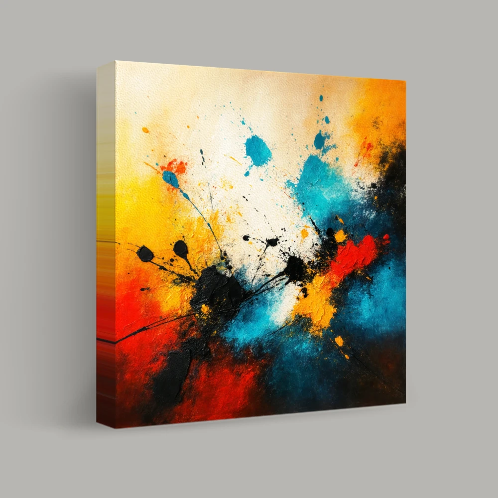 Explosive Symphony of Color — canvas