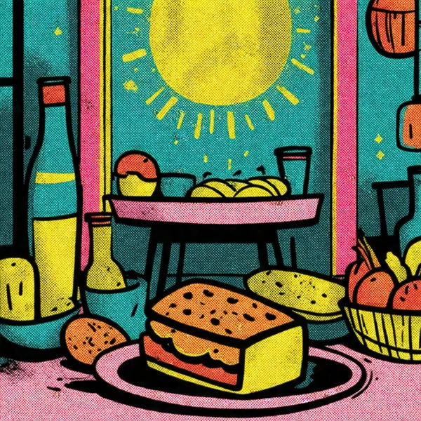 Sonniges Frühstücksvergnügen
