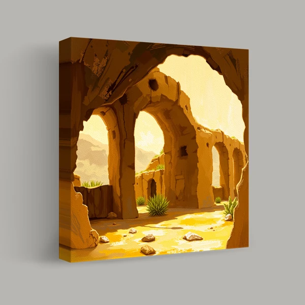 Echoes of a Desert Fortress view 1