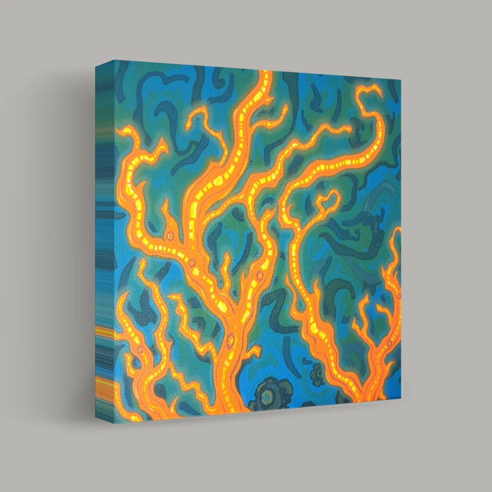 Currents of Light — canvas