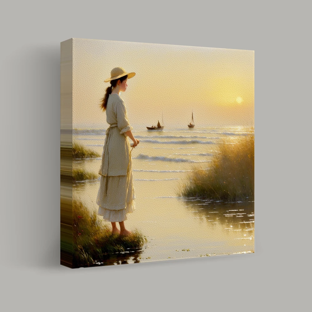 Whisper of the Sea Breeze — canvas