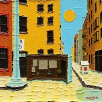 Sunlit Alleyway Geometry thumbnail 2