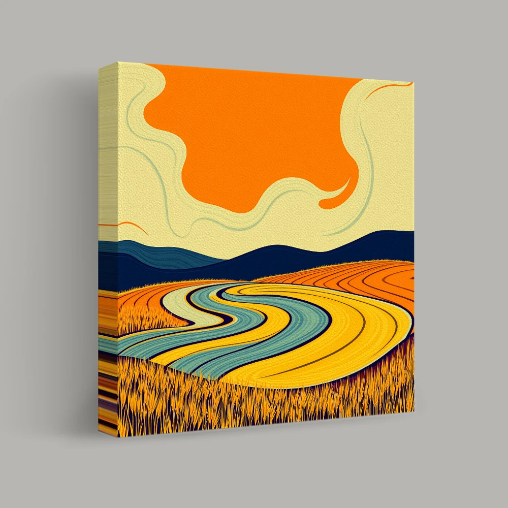 Contours of Radiance — canvas
