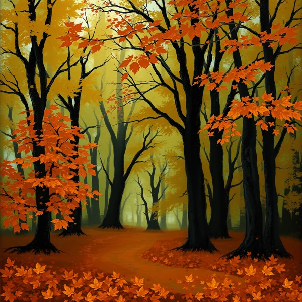 Embrace of Autumn's Glow view 2