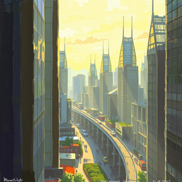 Rays over the Metropolis