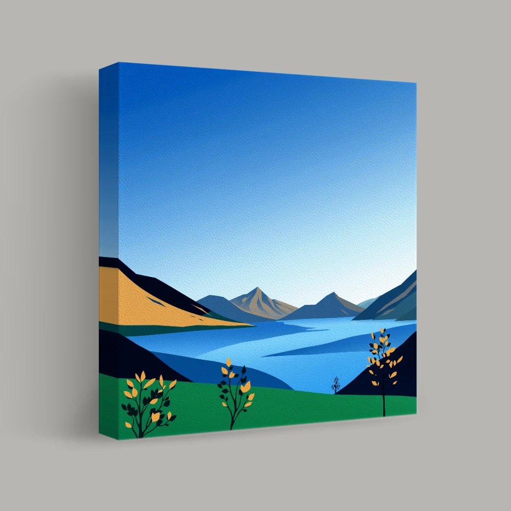 Divided Horizons — canvas