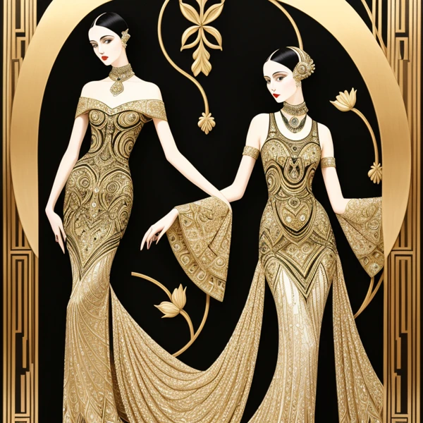 Gilded Elegance: A Symphony of Style