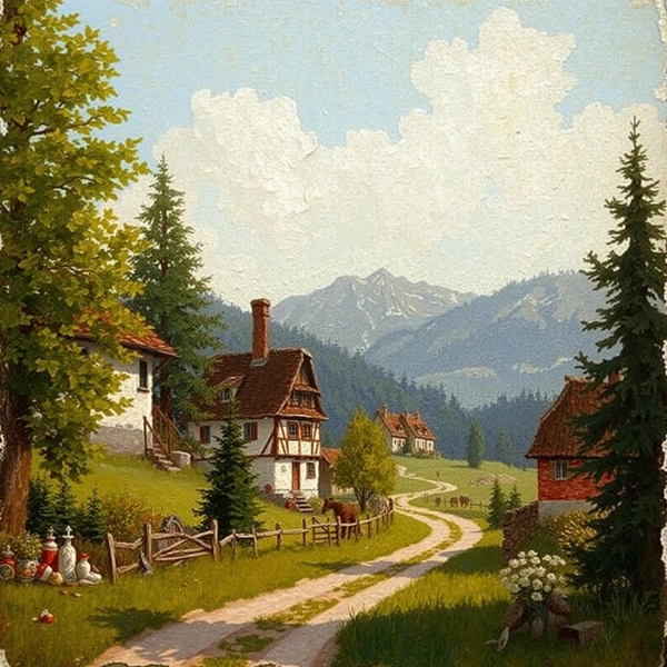 Whispering Paths of the Countryside