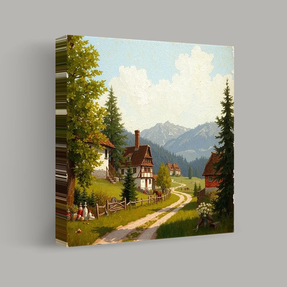 Whispering Paths of the Countryside — canvas