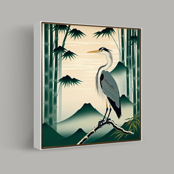 Serenity Among Bamboo Peaks view 1