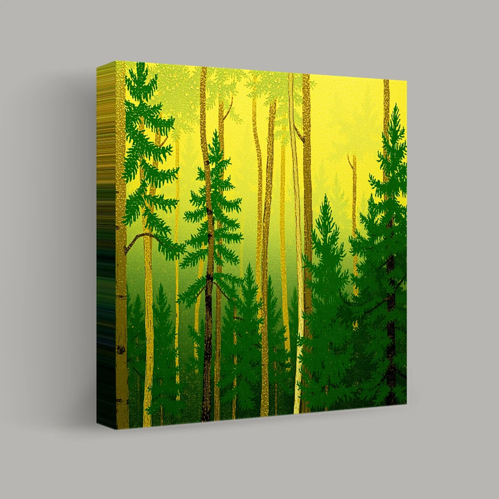 Whispering Pines at Dawn — canvas