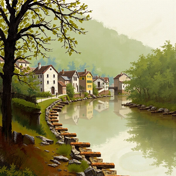 Gelassenheit am Fluss