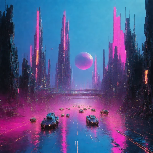 Neon Skies of Tomorrow