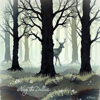 Stag in Misty Forest thumbnail 2