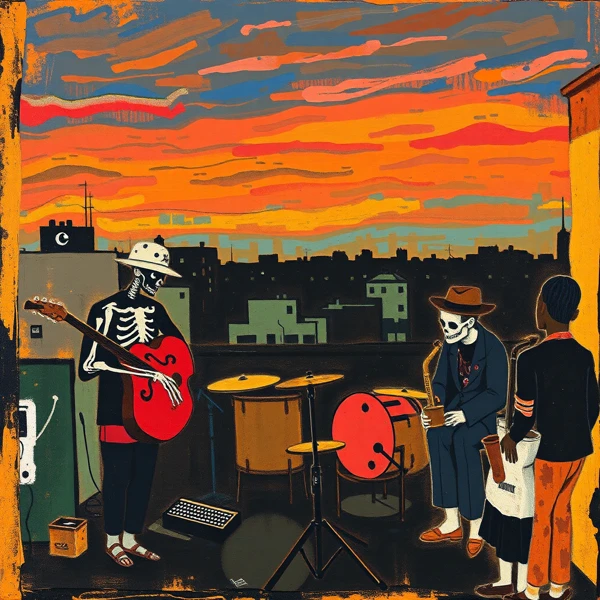 Twilight Serenade on the Rooftop