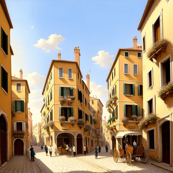 Streets of Old Venice