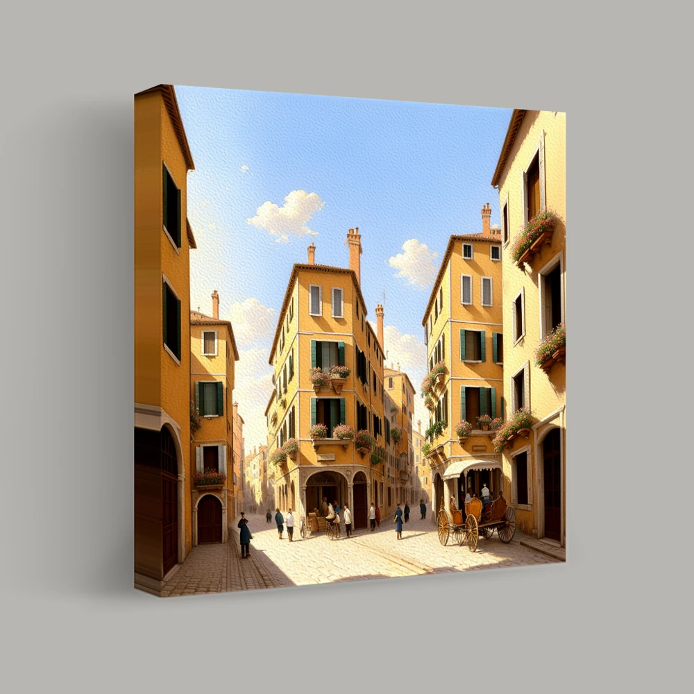 Streets of Old Venice — canvas