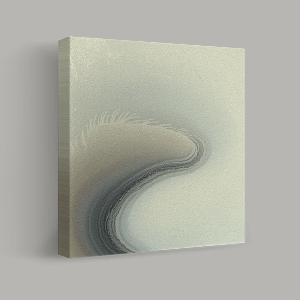 Flonkerende Lijnen van Sereniteit — canvas
