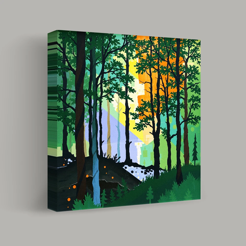 Prism of the Woodland — canvas