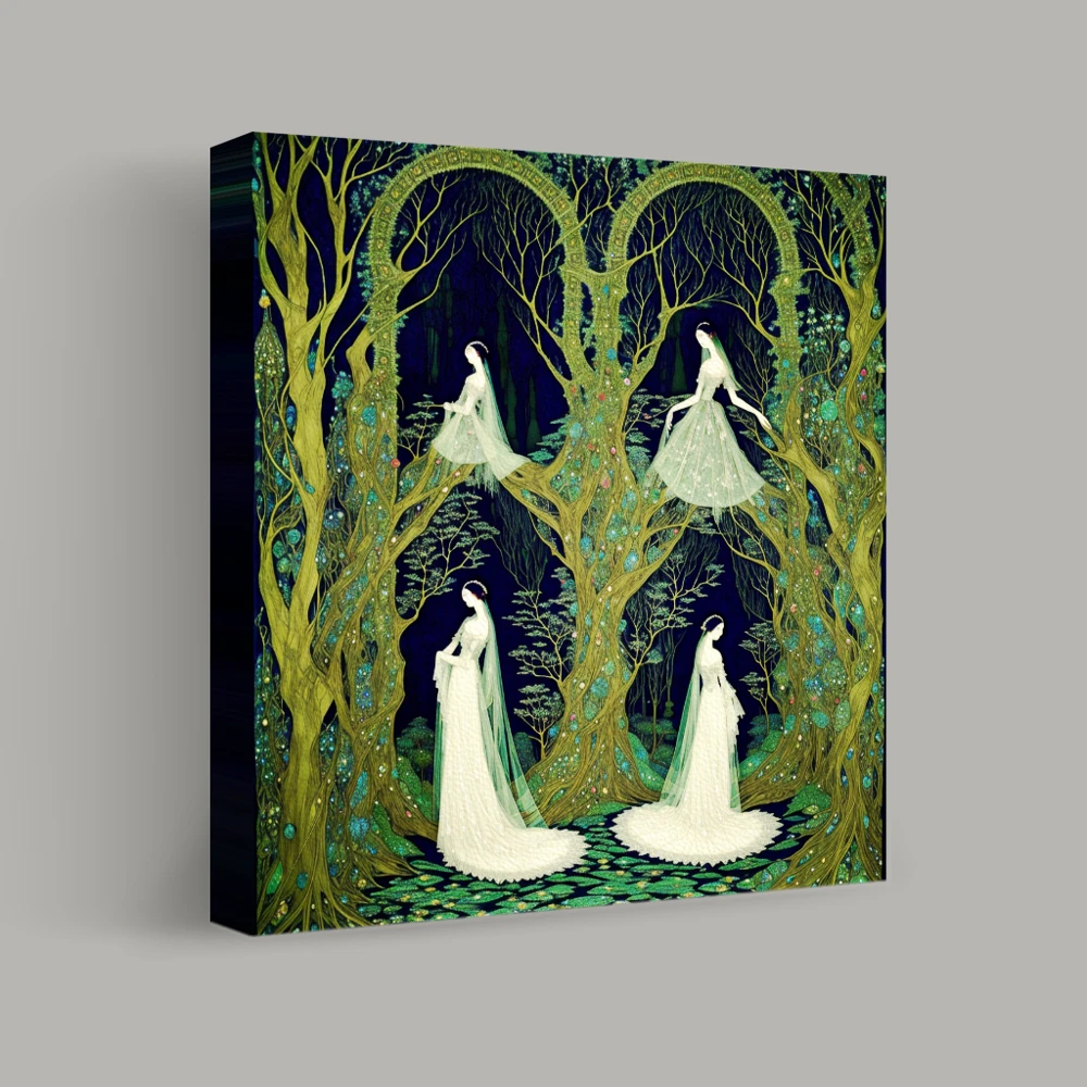 Enchanted Grove Whispers — canvas