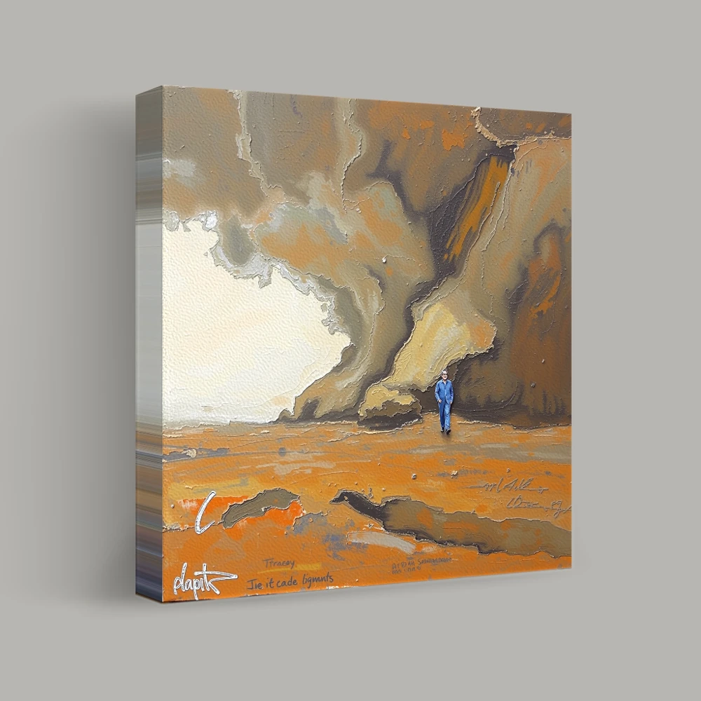Meeting the Storm — canvas