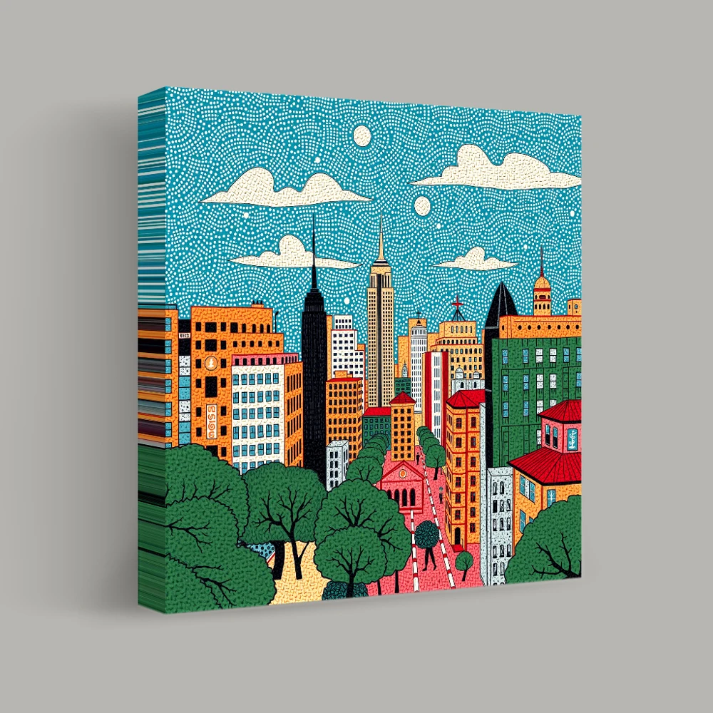Urban Mosaic — canvas