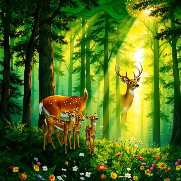 Light Among Pines