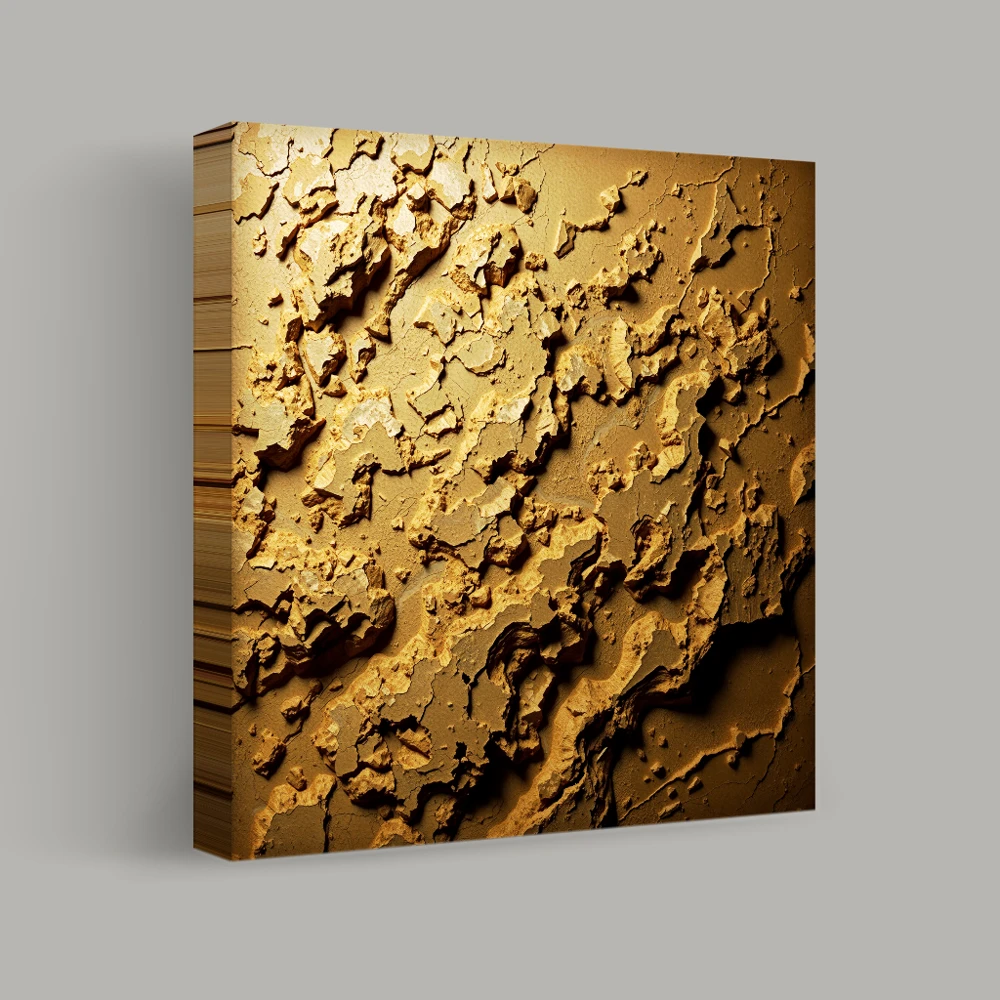 Cracks of Time — canvas