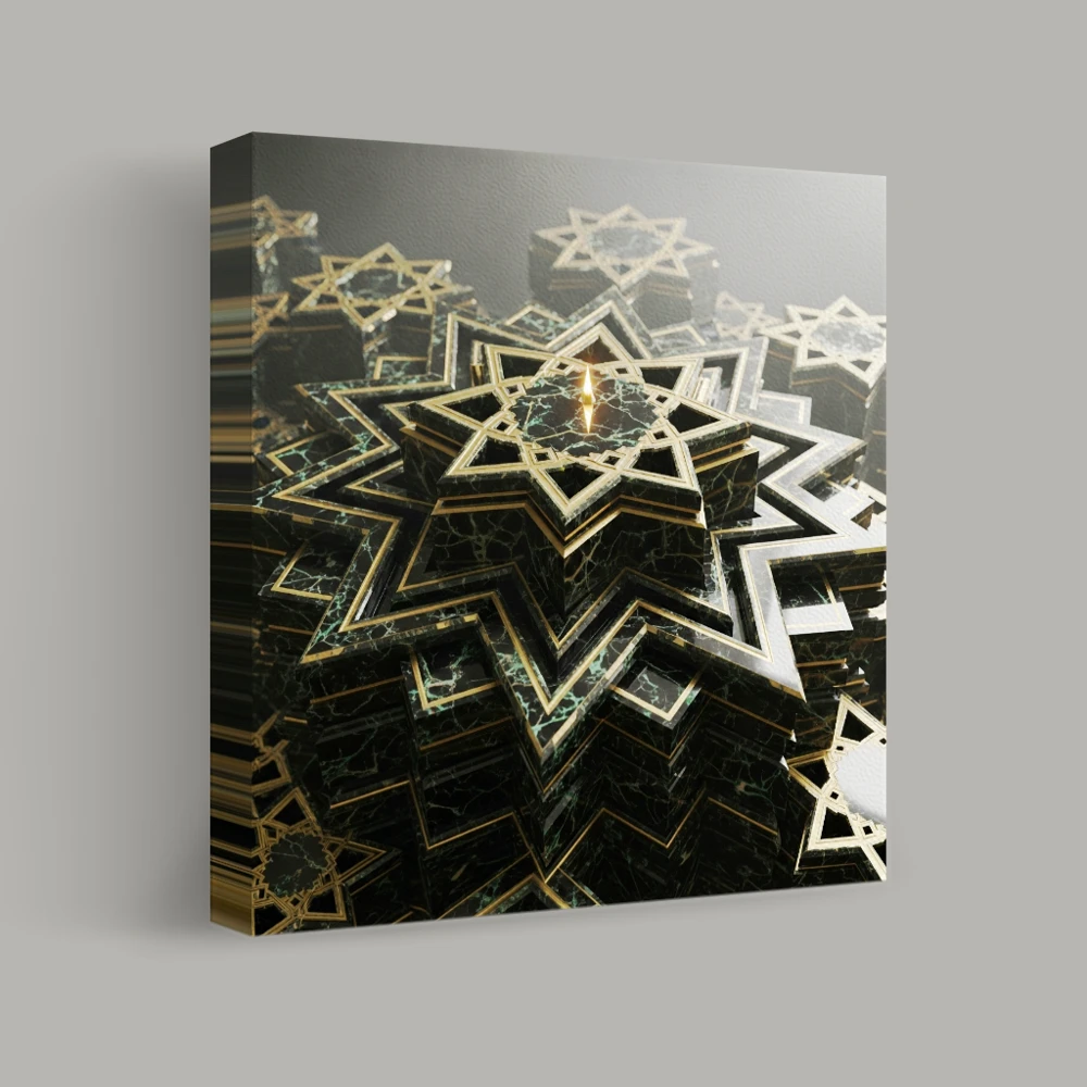 Marble Nexus — canvas