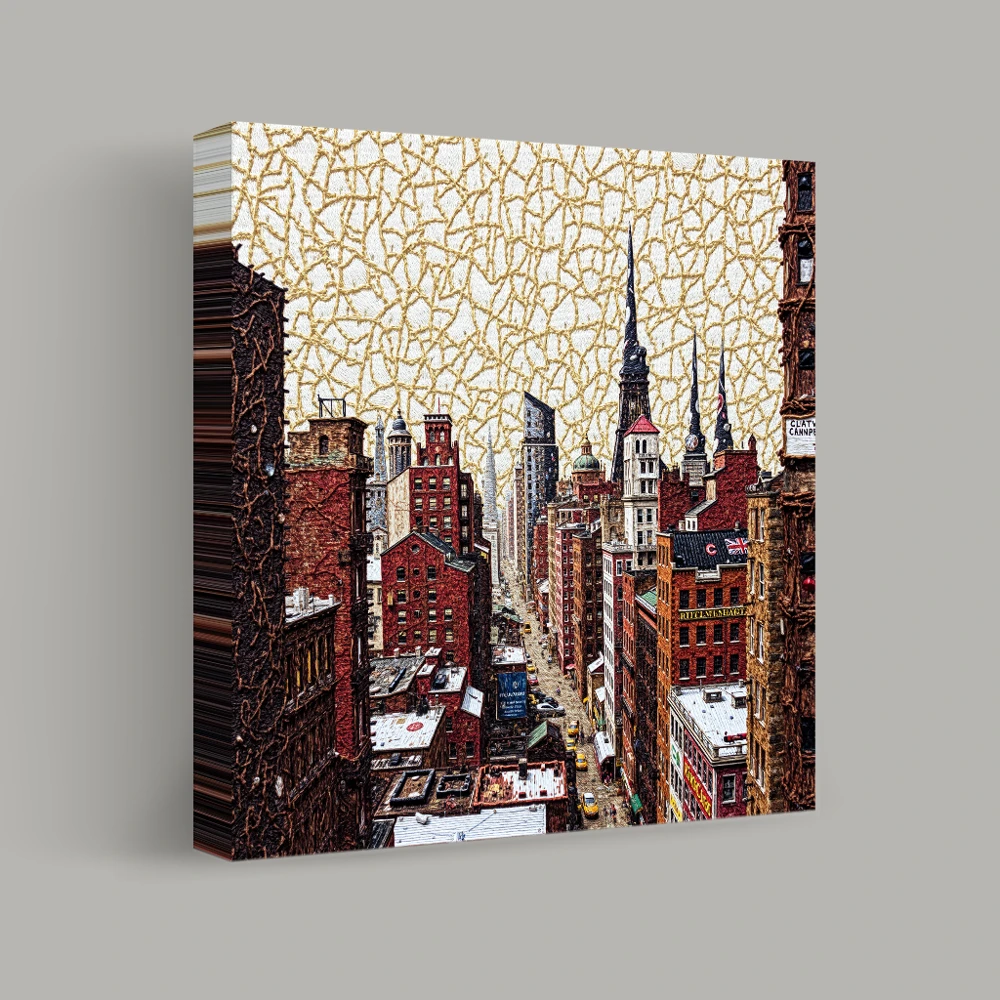 Urban Tapestry — canvas
