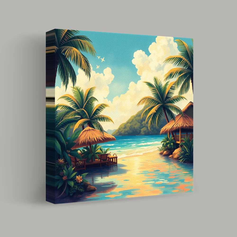Tropical Dreamscape — canvas