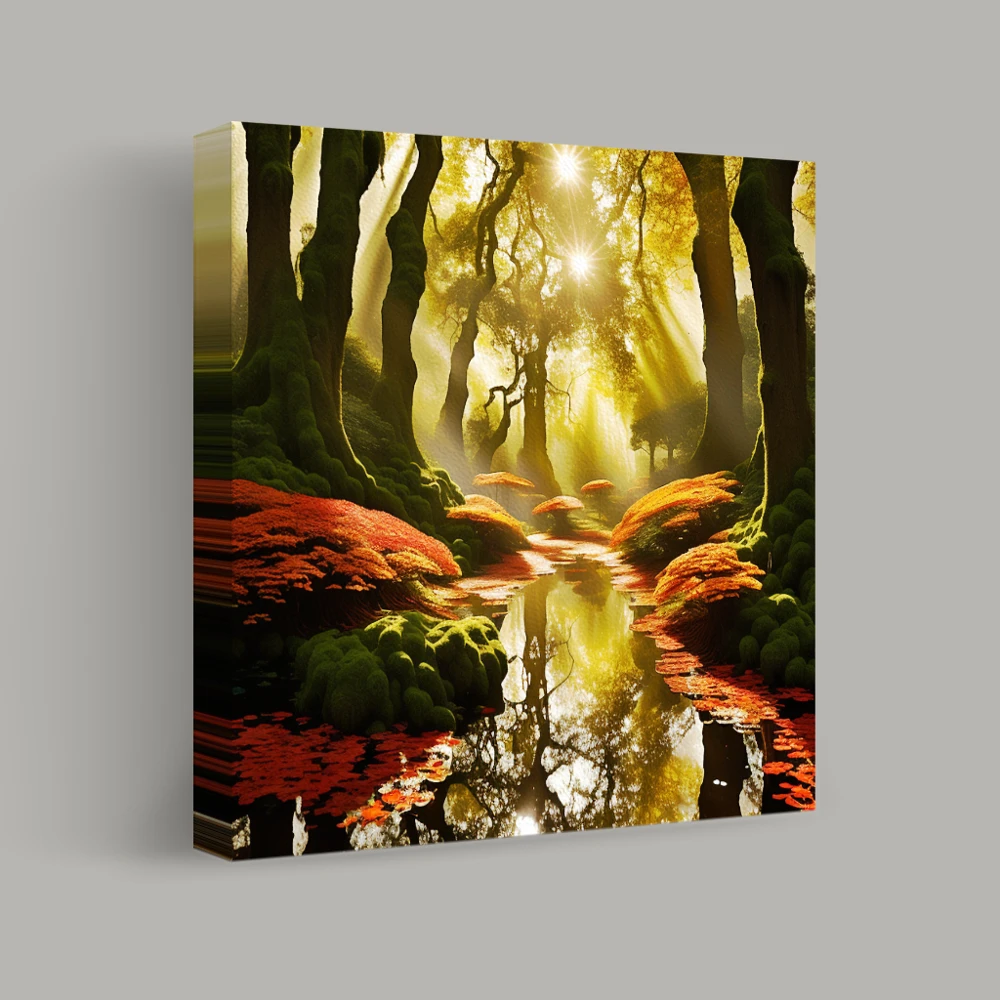 Enchanted Grove at Twilight — canvas