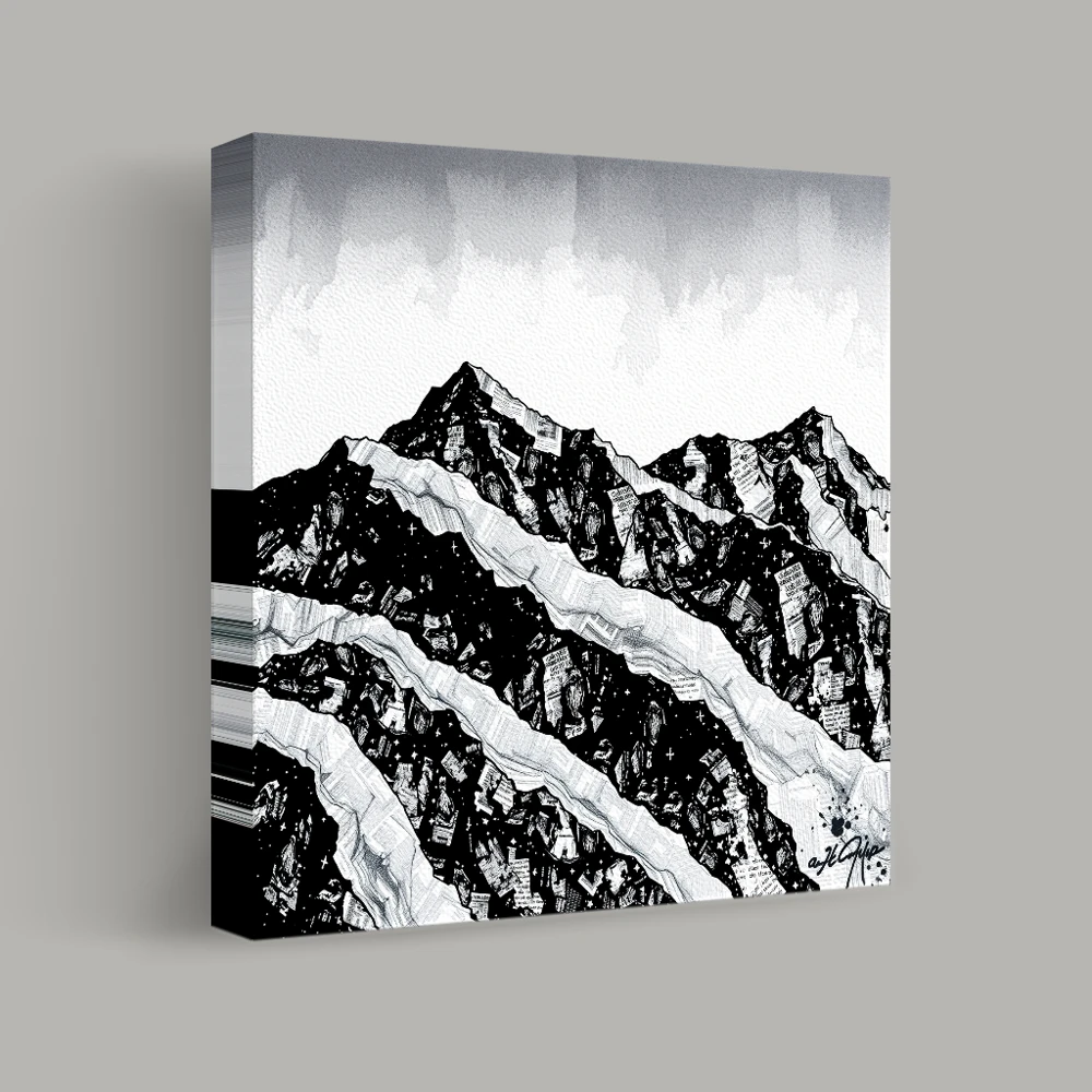 Echoes of Forgotten Frescoes — canvas