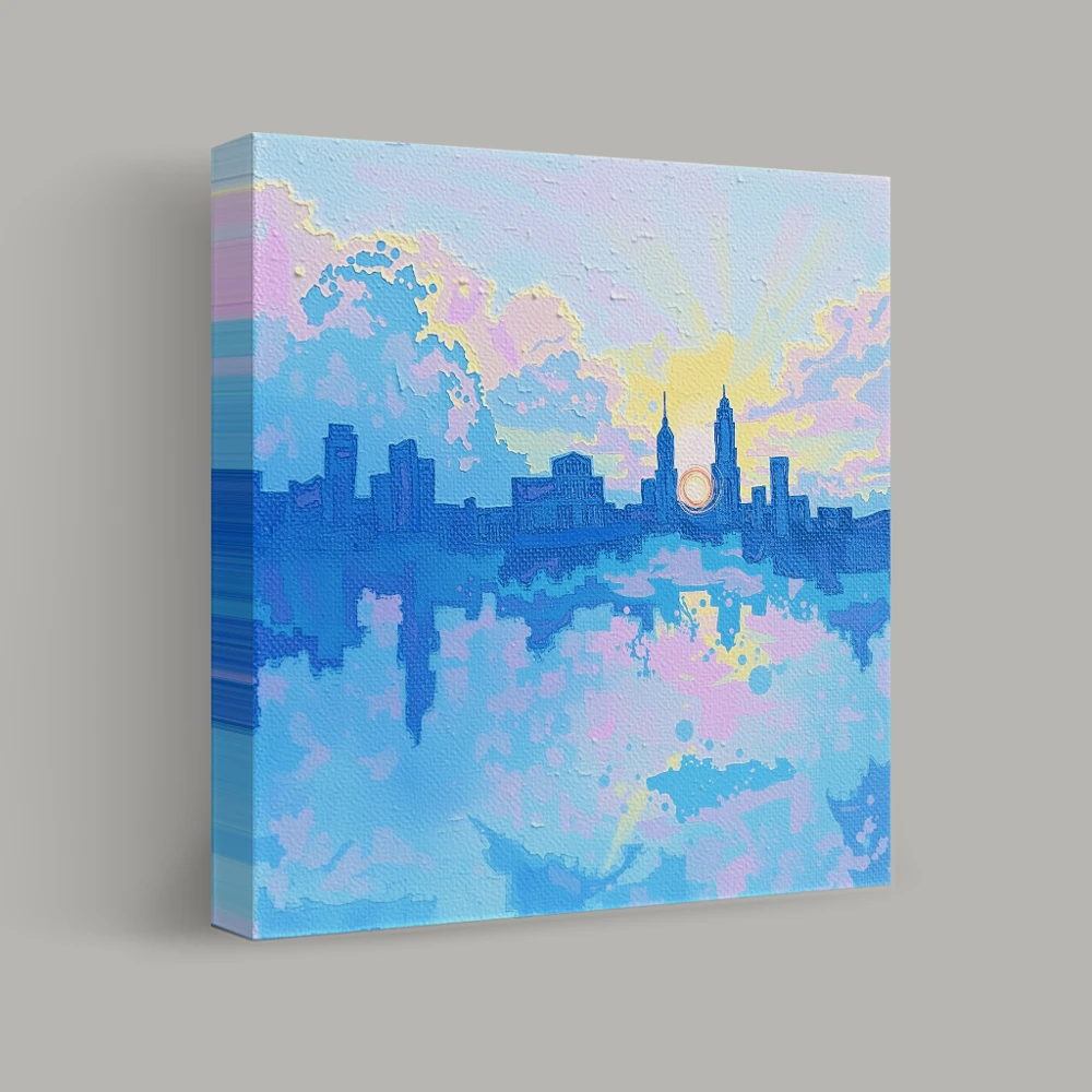 Serenity at Dusk — canvas