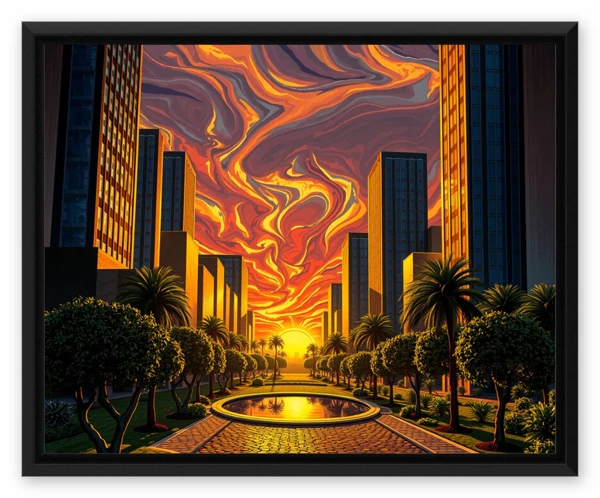 Urban Dusk Reverie
