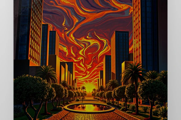 Urban Dusk Reverie