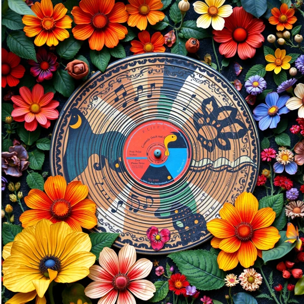 Floral Vinyl Harmony