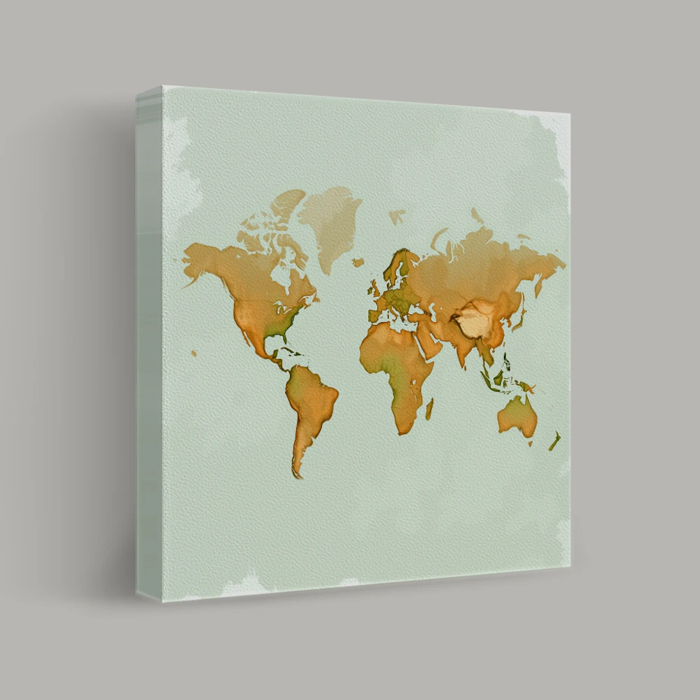 Shades of the World — canvas