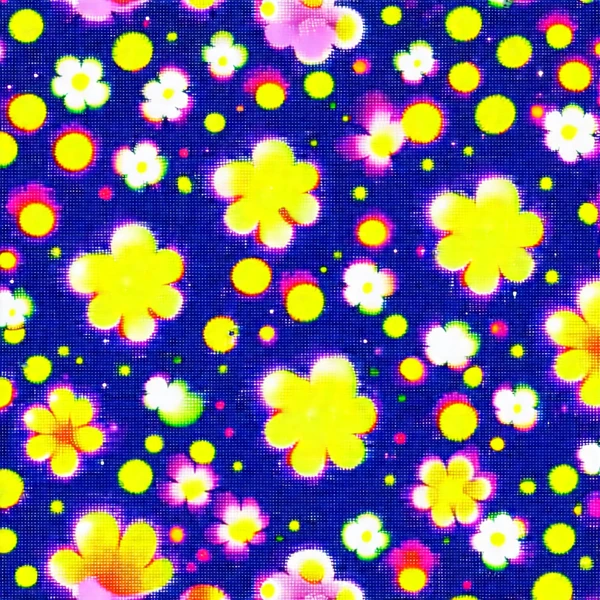 Blooming Neon Dreams