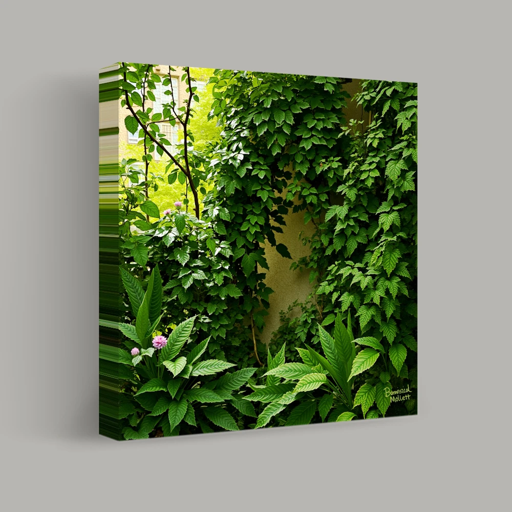 Urban Oasis — canvas